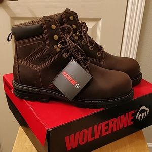 NWT Wolverine Steel Toe Boots
